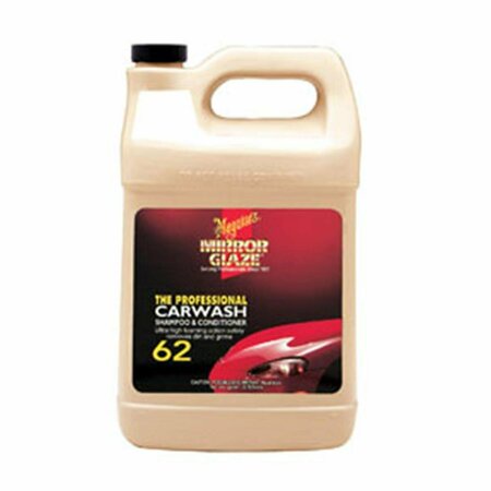 MEGUIARS M6201 Carwash Shampoo and Conditioner, 1-Gallon ME334741